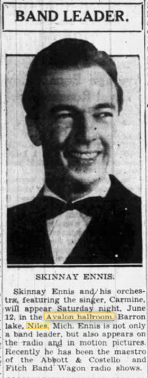 Avalon Ballroom at Barron Lake - 06 Jun 1948 Article (newer photo)